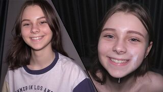 18 éves szűz tini az odaadó alázatos szexjátékban