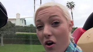 Lily Labeau tinédzser puncija mohón fogadja a farkakat – Jenna Ivory és Chris Stokes durva dupla baszása