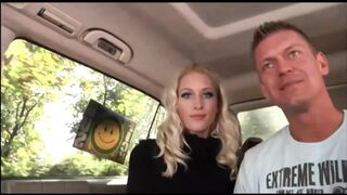 Két német milf vadul felszed két pasit és édes szájjal kényezteti őket hármasban
